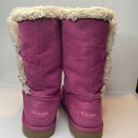 Koolaburra by Ugg Pink Suede Tall Boots - Picture 7 of 13